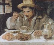 Annibale Carracci The Beaneater painting
